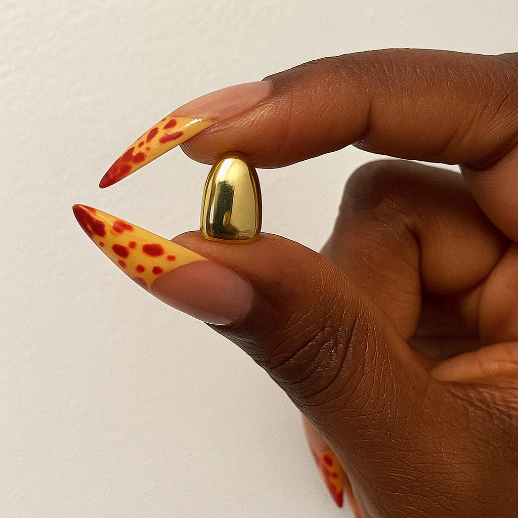 Single Tooth with Protective Layer Added