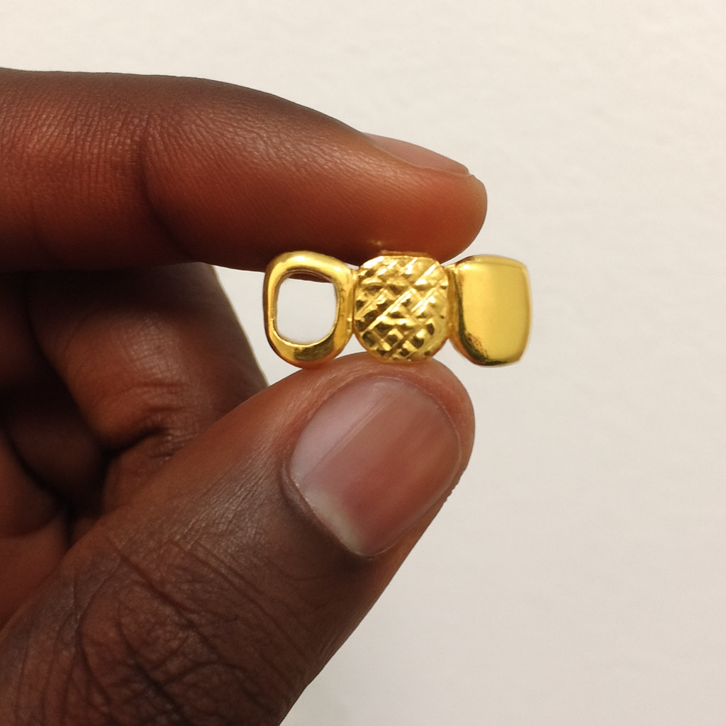 1 Open, 1 Diamond Cut, 1 Solid with Protective Layer Added