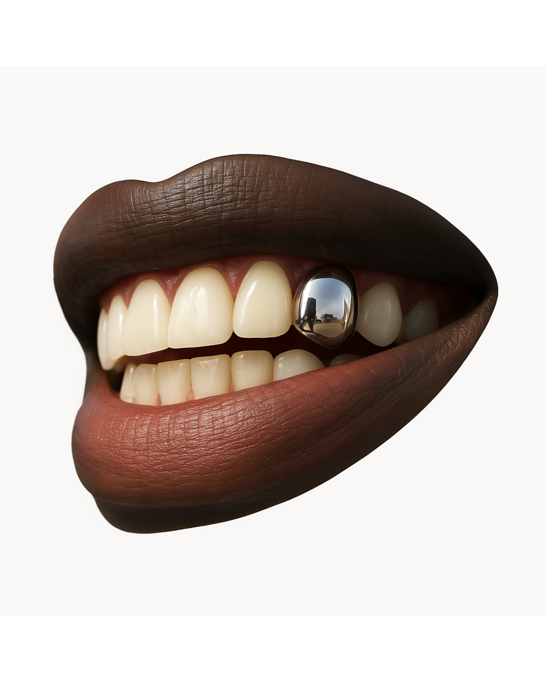 Single Tooth with Protective Layer Added